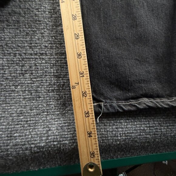 Nudie Jeans Men Denim Jeans Low Slim Jim Used Black Cotton J676 Adult ACTL 32X33 - Picture 8 of 16